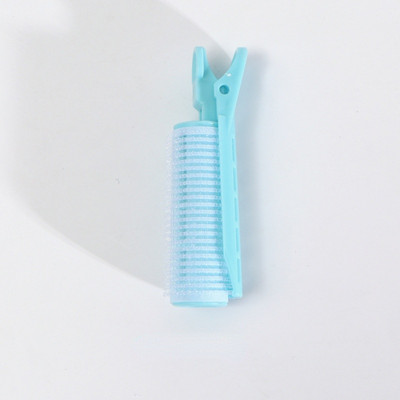 Natūralus pūkuotas garbanotas plastikinis plaukų šaknis Pūkuotas segtukas plaukų formavimo segtukas Candy Color Air Bangs Curler Plaukų segtukai Priedai