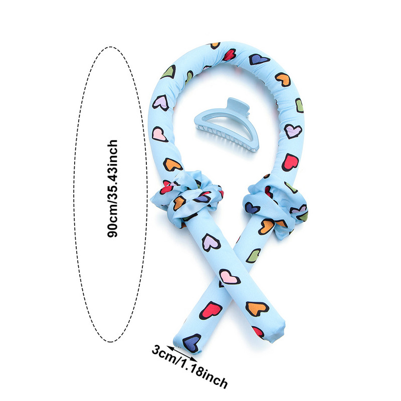 Nova šipka za kovrčavo bez zagrijavanja Lazy Curler Svilena vrpca za kovrčavu kosu Traka za kosu Wave Formers