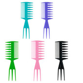 Επαγγελματική Retro Oil Head Wide Tooth Fork Comb Vintage κομμωτική βούρτσα styling High Texture Pro Salon Man Εργαλεία κομμωτικής