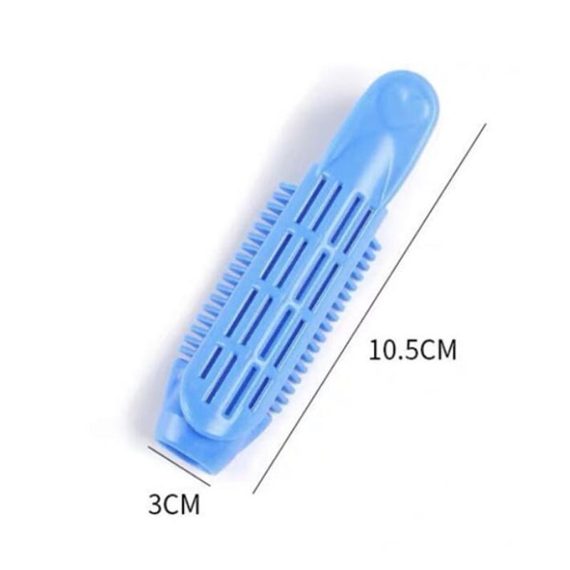 6PCS Uvijač za kosu Stezaljka Samoprihvatljivi Volume Uvijač za kosu Stezaljka Prirodno lepršava kovrčava Nosivi valjci za oblikovanje kose