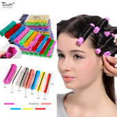 8/10gab/Komplekts Nesildošs matu kopšana Matu ruļļi Roller Grip Veidošanas Ruļļi Ruļļi Veidošana Mājas Lietošanai Matu Ruļļi Frizieru rīks DIY Tool