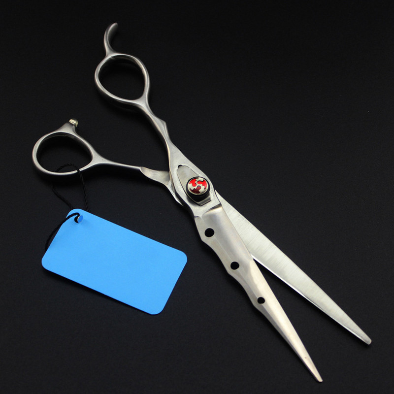 Επαγγελματικό ατσάλι Ιαπωνίας 440c 7 ιντσών αριστερό ματ ψαλίδι μαλλιών κούρεμα κουρέας ψαλίδι αραίωσης ψαλίδι κομμωτηρίου