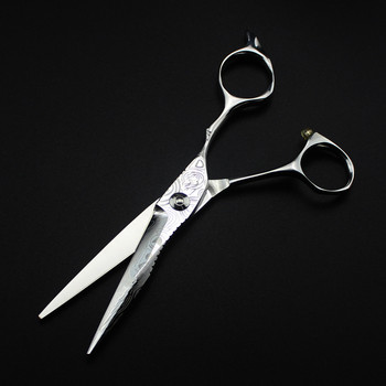 професионална дамаска стомана 6\'\' ножици за фризьорски салон подстригване на грим бръснар makas подстригване изтъняващи ножици фризьорски ножици