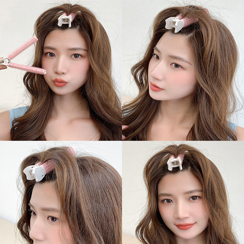 2/1kom šiške Korijen kose Pahuljaste kopče Lagodne kopče za kosu Top Styling Curling Bačva Prijenosne korejske kopče Uvijači za kosu