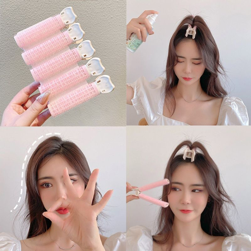 2/1kom šiške Korijen kose Pahuljaste kopče Lagodne kopče za kosu Top Styling Curling Bačva Prijenosne korejske kopče Uvijači za kosu