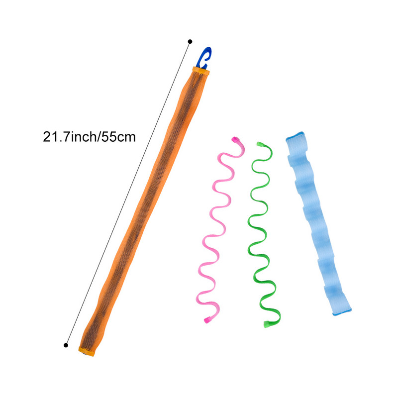 24 KOM Uvijač za kosu 25 30 45 50 55 65 CM Prijenosni štapići za frizure Trajni kovrčavi kovrčavi ukrasi za šminku DIY Čarobni alat za oblikovanje kose