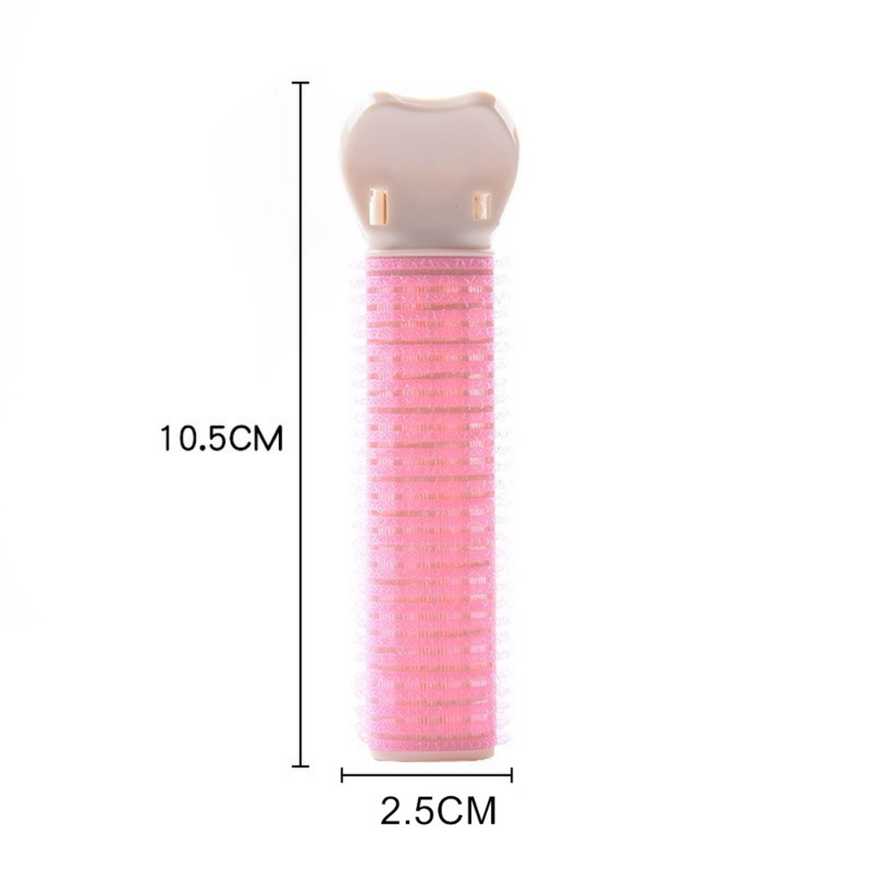 2gab matu sakņu pūkains klips Air Bangs Curler Pašlīmējošie matu rullīši Magic Curling Bangs Clips Sieviešu matu veidošanas rīki