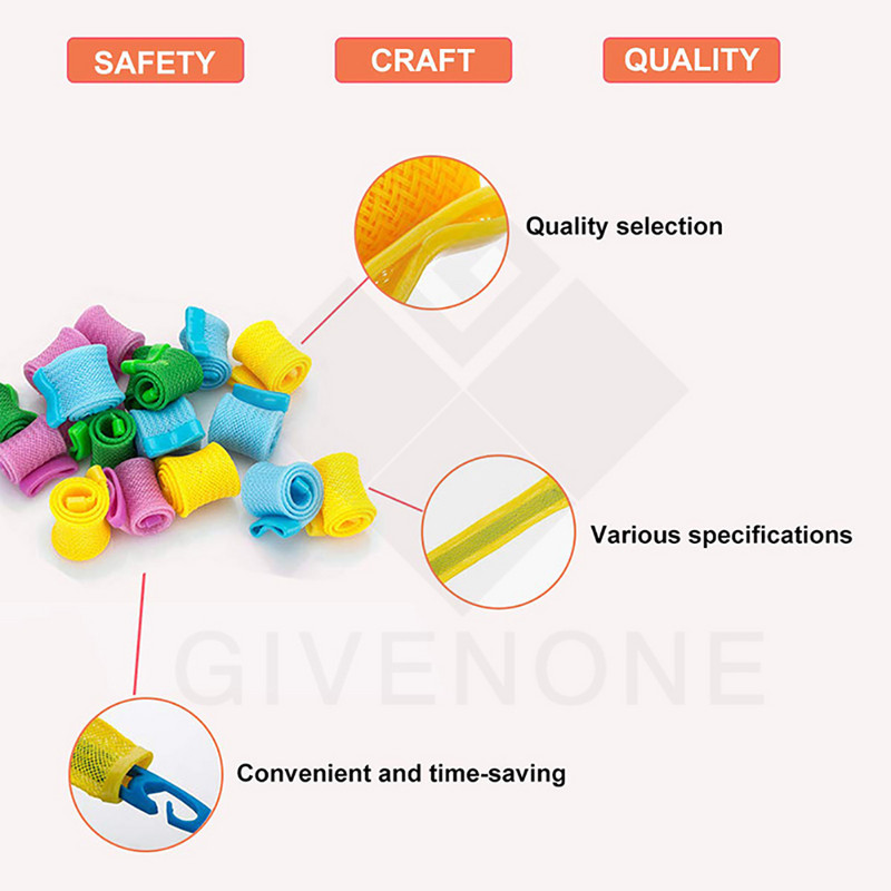 Ролки за коса 18 бр. /комплект（15/23/28CM） Направи си сам маша за коса Безнагревни къдрици Инструменти за къдрене на коса с форма на охлюв Преносима магическа маша за коса