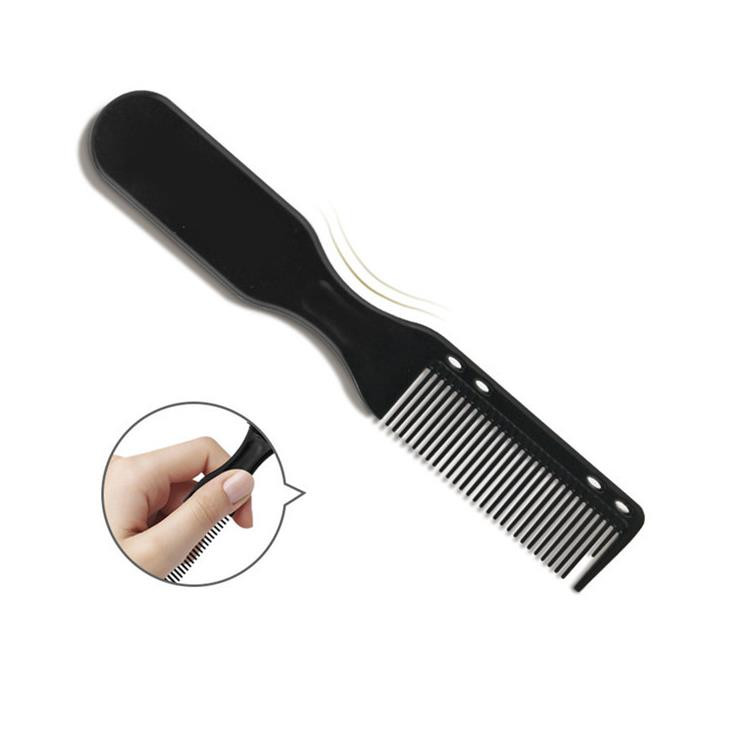 Perie pentru pieptene cu două fețe Perie neagră mică pentru stilul bărbii Perie profesională de bărbierit pentru barbă Perie de curățare pentru sculptură vintage, SN