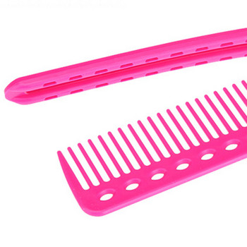 Преносима преса за коса DIY Salon Flat Iron V Comb Фризьорски инструмент за стилизиране Четка за коса Антистатични гребени за коса Грижа за косата