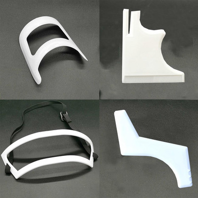 Kit de tunsoare Barba Păr decolteu Șablon de bărbierit Linia părului Instrument de modelare a bărbii Kit de îngrijire pentru tunsoare de păr Accesorii pentru frizer