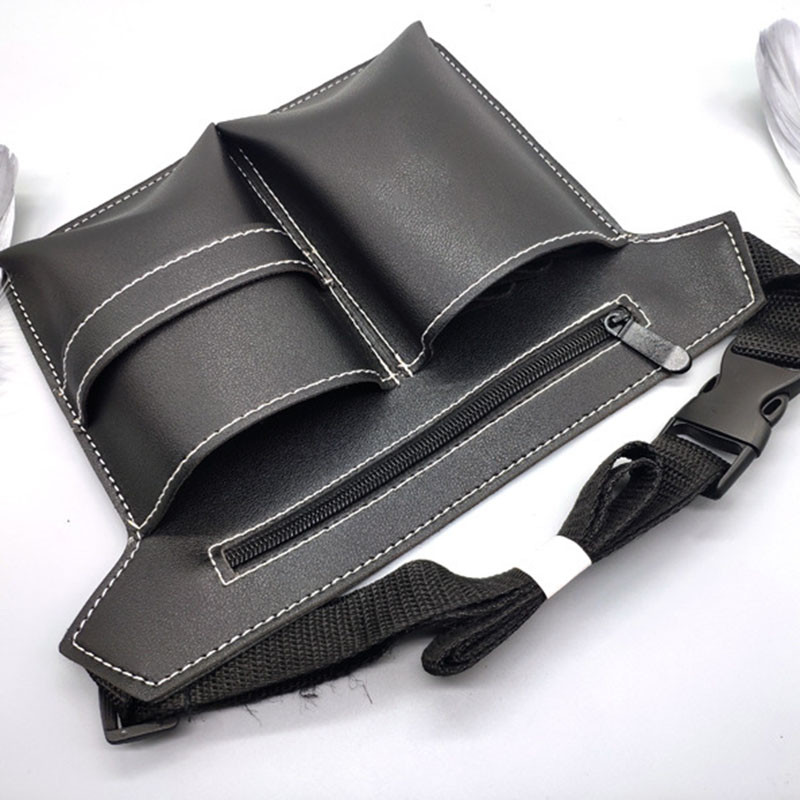 Plaukų žirklinio maišelio segtukai Šukų dėklas Kirpėjas Kirpėjas Plaukų žirklinis dėklas.