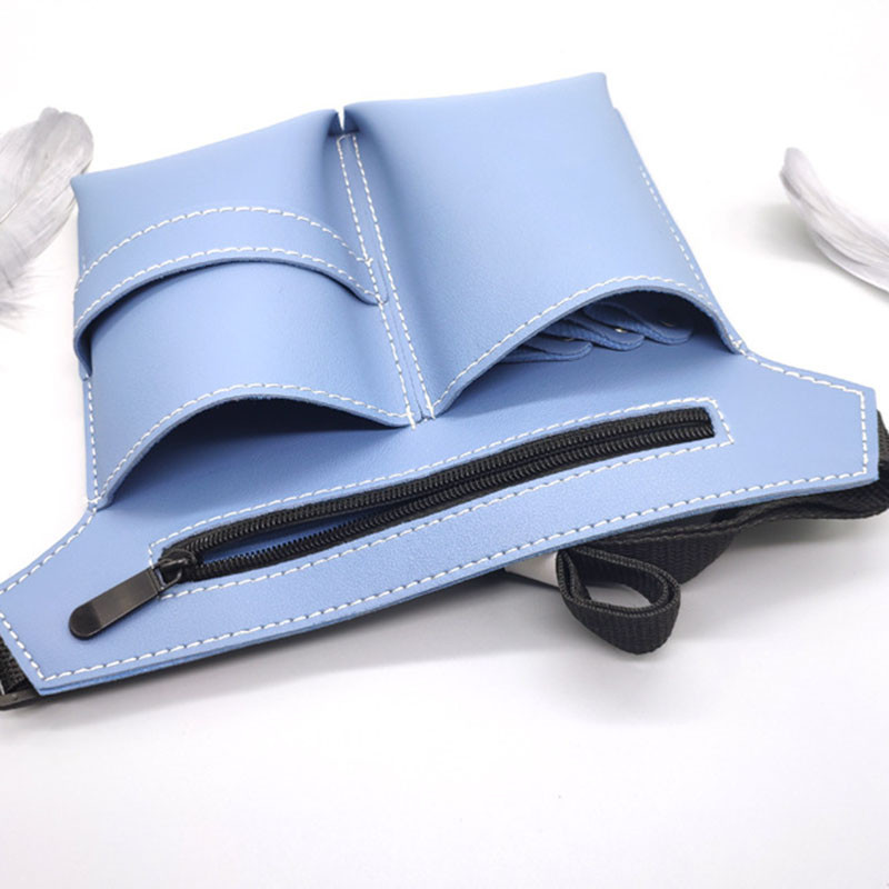 Plaukų žirklinio maišelio segtukai Šukų dėklas Kirpėjas Kirpėjas Plaukų žirklinis dėklas.