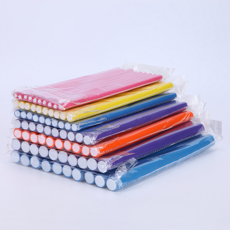 10gb. Nekarsējami lokotāju stieņi galvas saite Matu ruļļi Lentīti matu ruļļi gulēšanai mīksta čokurošanās stieņa viļņu veidotāji DIY matu veidošanas rīki