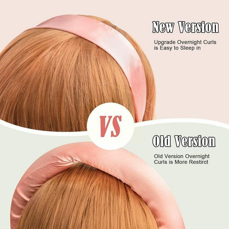 Curling fără căldură Bentita fără căldură Bucle de mătase Panglică Bentita leneșă Role Unelte moi Onduleuri pentru dormit Coafarea părului R3x6