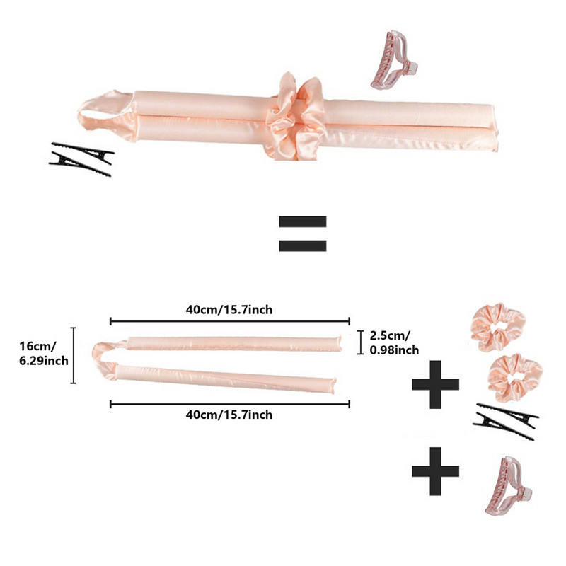 Nekarsējams kērlinga stieņa galvas saite Lazy Hair Rollers Wave Formers Wet Way Bundles Bez karstuma cirtas Matu veidošanas rīki Curl Bar бигуди