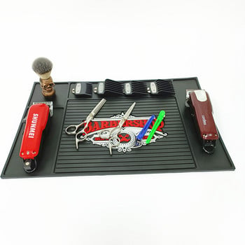 1Pc Haircut Tools Storage Mat Storage Cushion Αντιολισθητικό ματ Αντιολισθητικό χαλάκι για αποθήκευση κομμωτηρίου Barber κομμωτήριο