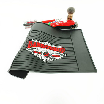 1Pc Haircut Tools Storage Mat Storage Cushion Αντιολισθητικό ματ Αντιολισθητικό χαλάκι για αποθήκευση κομμωτηρίου Barber κομμωτήριο