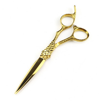 Професионална стомана JP 440c 6\'\' Upscale Gold cut ножици за коса изтъняване бръснар makas ножици за подстригване фризьорски ножици