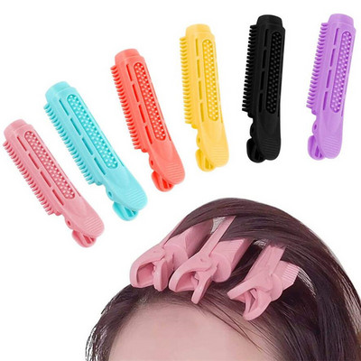 1/2 τμχ Φυσικό αφράτο κλιπ μαλλιών για γυναίκες Hair Root Curler Roller Wave Clip Self-grip Root Volumizing Volumizing Fluffy Charm Tools