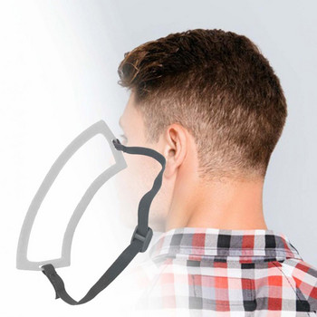 Гладка първокласна коса Ръководство за подстригване Шаблон Удобен шаблон за коса за врата Пластмасово ръководство за подстригване Шаблон за бръснене Деколте
