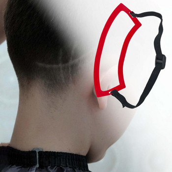 Гладка първокласна коса Ръководство за подстригване Шаблон Удобен шаблон за коса за врата Пластмасово ръководство за подстригване Шаблон за бръснене Деколте