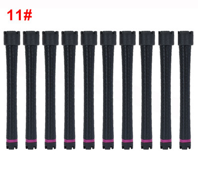 10gab/komplekts Elektriskie apsildāmie matu ruļļi ar klipšiem īpaši gari 12,5 cm digitālie ilgviļņi ruļļi stieņi stieņi sūkļa skavu komplekts 220V 1597