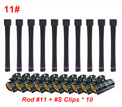 10gab/komplekts Elektriskie apsildāmie matu ruļļi ar klipšiem īpaši gari 12,5 cm digitālie ilgviļņi ruļļi stieņi stieņi sūkļa skavu komplekts 220V 1597