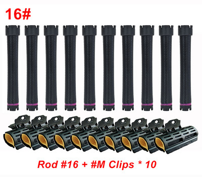 10gab/komplekts Elektriskie apsildāmie matu ruļļi ar klipšiem īpaši gari 12,5 cm digitālie ilgviļņi ruļļi stieņi stieņi sūkļa skavu komplekts 220V 1597