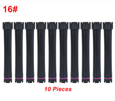 10gab/komplekts Elektriskie apsildāmie matu ruļļi ar klipšiem īpaši gari 12,5 cm digitālie ilgviļņi ruļļi stieņi stieņi sūkļa skavu komplekts 220V 1597