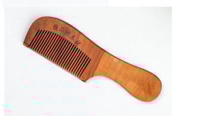 Unisex χτένα σανταλόξυλου Γυναικεία Ανδρικά Σπίτι Ταξίδι Ξύλο Αντιστατική χτένα με λεπτά δόντια Ξύλινες λαβές