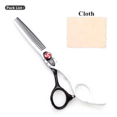 Ножица за коса Purple Dragon Професионална 6" Япония 440C Ножица за подстригване Бръснарница Фризьорски ножици за изтъняване Z1019