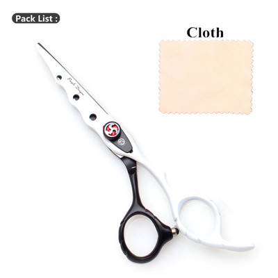 Ножица за коса Purple Dragon Професионална 6" Япония 440C Ножица за подстригване Бръснарница Фризьорски ножици за изтъняване Z1019