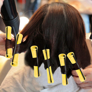 60 τεμ. Μαλλιά περμανάντ Ράβδοι Ψυχρού κυματισμού Μπούκλες Ρολά για Εργαλεία Στιλιαρίσματος Σαλονιού