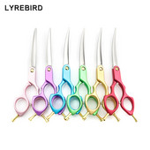 Ψαλίδι καλλωπισμού σκύλων Curved 6 ιντσών Ψαλίδι καλλωπισμού σκύλου Καμπύλο ψαλίδι γάτας Καμπυλωτό ψαλίδι σκύλου για σκύλους JP440C Lyrebird