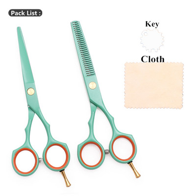 Ψαλίδι τρίχας 5,5" Ιαπωνίας Ατσάλινο ψαλίδι κοπής μαλλιών Barber Shop Κομμωτήριο Αραίωση Ψαλίδια 1104# Salon Beauty Customize Lgoo