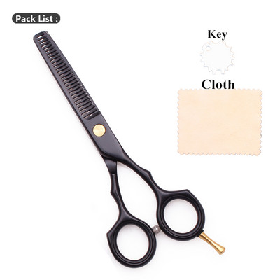 Ψαλίδι τρίχας 5,5" Ιαπωνίας Ατσάλινο ψαλίδι κοπής μαλλιών Barber Shop Κομμωτήριο Αραίωση Ψαλίδια 1104# Salon Beauty Customize Lgoo