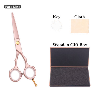 Ψαλίδι τρίχας 5,5" Ιαπωνίας Ατσάλινο ψαλίδι κοπής μαλλιών Barber Shop Κομμωτήριο Αραίωση Ψαλίδια 1104# Salon Beauty Customize Lgoo