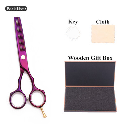 Ψαλίδι τρίχας 5,5" Ιαπωνίας Ατσάλινο ψαλίδι κοπής μαλλιών Barber Shop Κομμωτήριο Αραίωση Ψαλίδια 1104# Salon Beauty Customize Lgoo