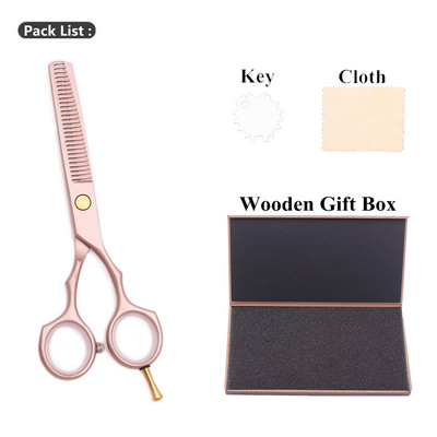Ψαλίδι τρίχας 5,5" Ιαπωνίας Ατσάλινο ψαλίδι κοπής μαλλιών Barber Shop Κομμωτήριο Αραίωση Ψαλίδια 1104# Salon Beauty Customize Lgoo