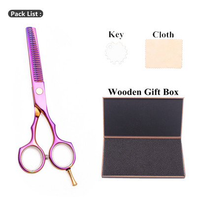 Ψαλίδι τρίχας 5,5" Ιαπωνίας Ατσάλινο ψαλίδι κοπής μαλλιών Barber Shop Κομμωτήριο Αραίωση Ψαλίδια 1104# Salon Beauty Customize Lgoo