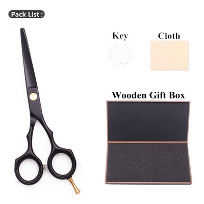 Ψαλίδι τρίχας 5,5" Ιαπωνίας Ατσάλινο ψαλίδι κοπής μαλλιών Barber Shop Κομμωτήριο Αραίωση Ψαλίδια 1104# Salon Beauty Customize Lgoo