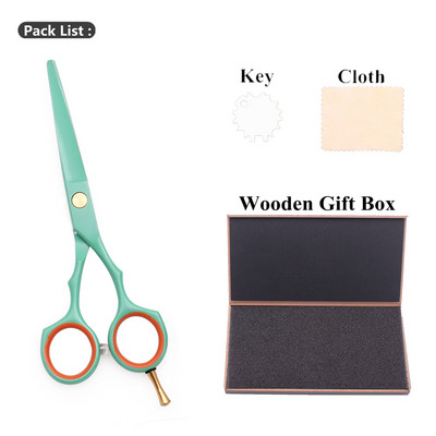 Ψαλίδι τρίχας 5,5" Ιαπωνίας Ατσάλινο ψαλίδι κοπής μαλλιών Barber Shop Κομμωτήριο Αραίωση Ψαλίδια 1104# Salon Beauty Customize Lgoo