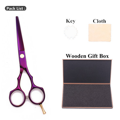 Ψαλίδι τρίχας 5,5" Ιαπωνίας Ατσάλινο ψαλίδι κοπής μαλλιών Barber Shop Κομμωτήριο Αραίωση Ψαλίδια 1104# Salon Beauty Customize Lgoo