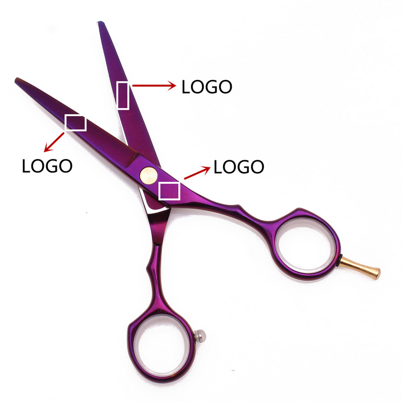 Ψαλίδι τρίχας 5,5" Ιαπωνίας Ατσάλινο ψαλίδι κοπής μαλλιών Barber Shop Κομμωτήριο Αραίωση Ψαλίδια 1104# Salon Beauty Customize Lgoo