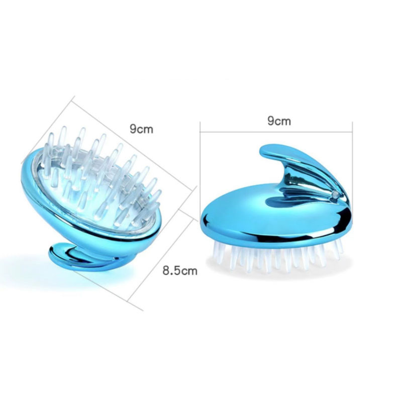 Silikonski češalj za masažu glave Sredstvo za pranje tijela Čišćenje vlasišta od svrbeža Mekana četka za tuširanje Kupanje Spa Šampon protiv peruti Alat za njegu korijena kose