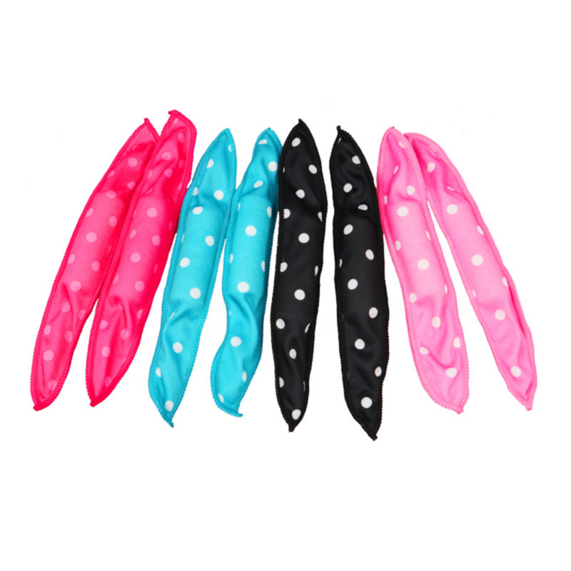 10 vnt. Nešildomi garbanojimo strypeliai Lazy Hair Susuktukai Be karštų plaukų voleliai Miego garbanos Minkštos putos volelis Perm Rod plaukų formavimo įrankiai