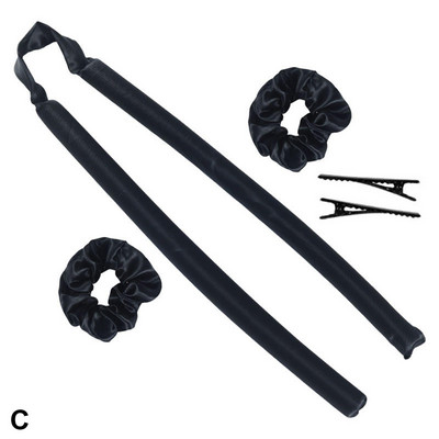 Lazy Heatless kērlinga stieņa galvas saite Matu rullīši, viļņu veidošanas cirtas, viļņaini veidotāji, komplekti, loku veidošanas rīki, slapjš karstums Бигуди bārs Nr H I7Y5