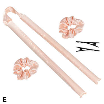 Lazy Heatless kērlinga stieņa galvas saite Matu rullīši, viļņu veidošanas cirtas, viļņaini veidotāji, komplekti, loku veidošanas rīki, slapjš karstums Бигуди bārs Nr H I7Y5