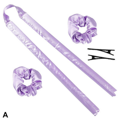 Lazy Heatless kērlinga stieņa galvas saite Matu rullīši, viļņu veidošanas cirtas, viļņaini veidotāji, komplekti, loku veidošanas rīki, slapjš karstums Бигуди bārs Nr H I7Y5